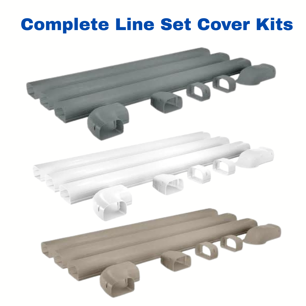 Mini-Split Heat Pump Line Set Covers | MRCOOL & Rectorseal – MRCOOL DIY ...