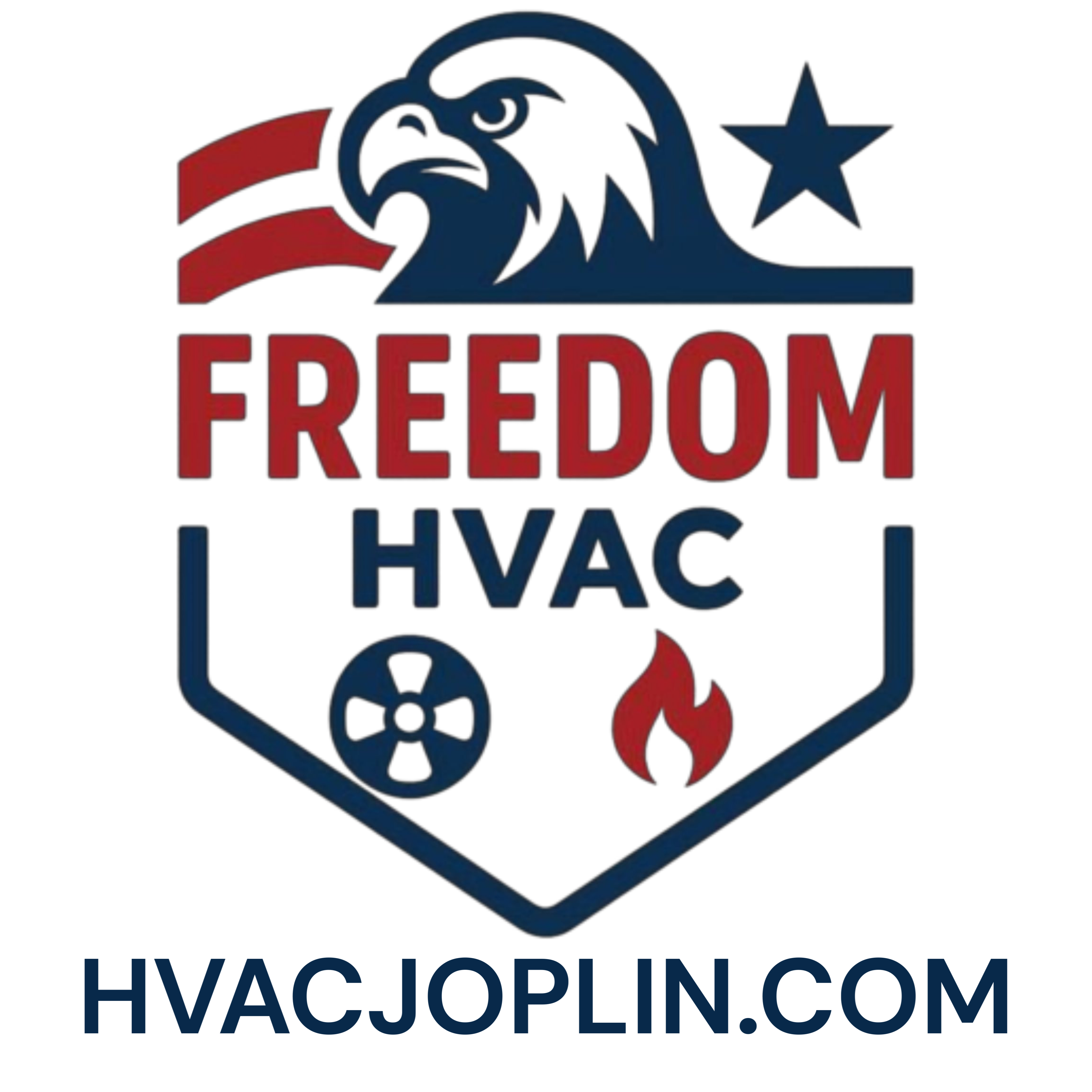 Freedom HVAC promotional banner for MRCOOL DIY Direct – showcasing heating and cooling products for patriotic home comfort solutions.