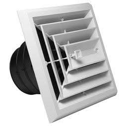 Rectorseal 81903 Grille 3 Way 6 x 6 Inch Plastic