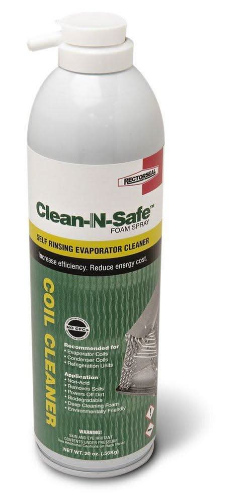Clean-N-Safe 83780 – Biodegradable HVAC Coil Cleaner (20 oz. Aerosol