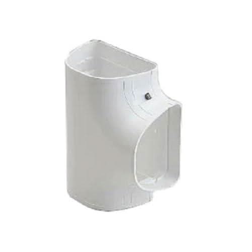 Fortress 4.5" Tee – White (LT122W / 84115) | Lineset Cover Fitting | MRCOOL Compatible
