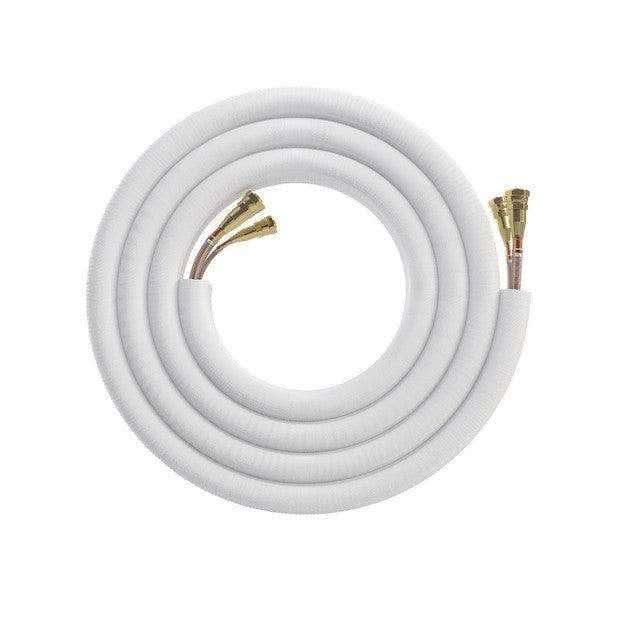 50' Install Kit for 24k/36k with cable for Gen 4 DIY or Easy Pro Systems - 50 Foot Pre-Filled Line Set With Wire and 2 Couplers -