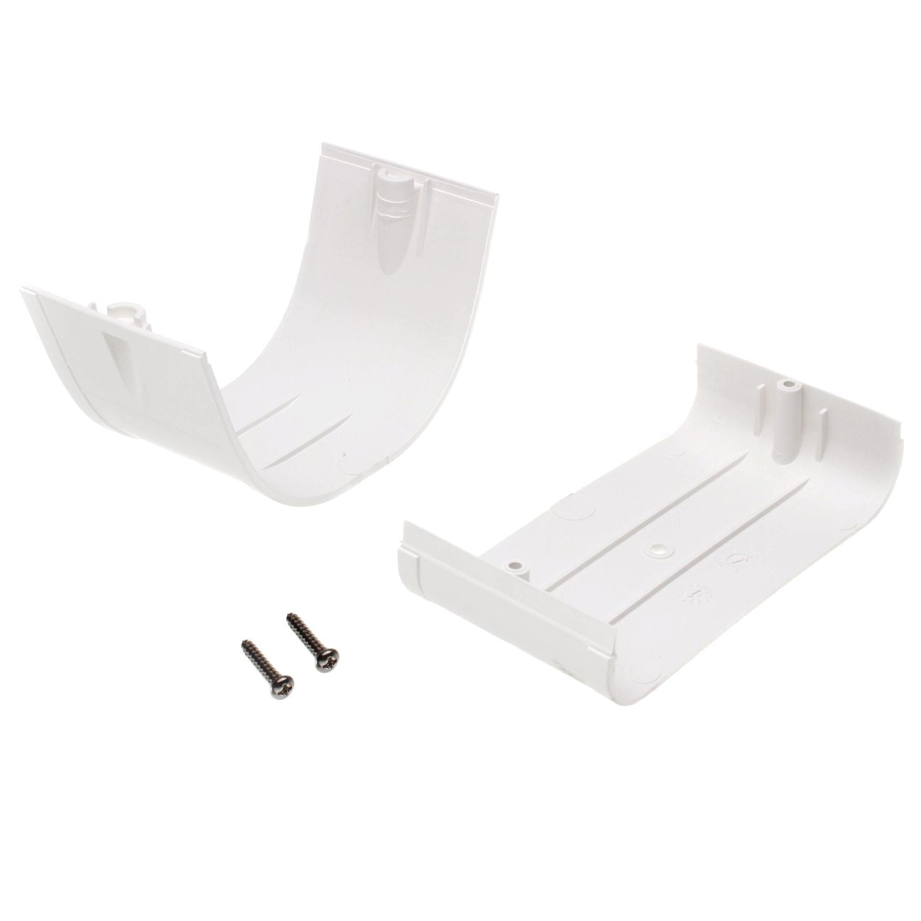 Fortress 4.5" Coupler – LJ122W (White) | Lineset Cover Connector | MRCOOL Compatible