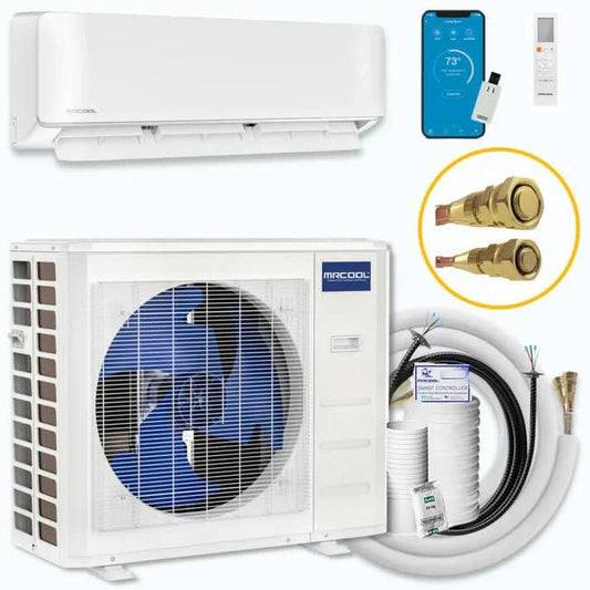 MRCOOL DIY® 5th Gen E Star 18,000 BTU Single Zone Mini Split Complete System with 25ft. Line Set 230V, DIY-18-HP-WM-230D25-O