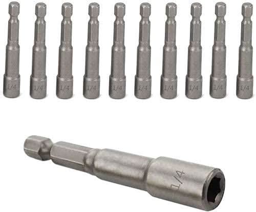 High Quality Hex Bit Drivers - Multiple Sizes & Quantities -