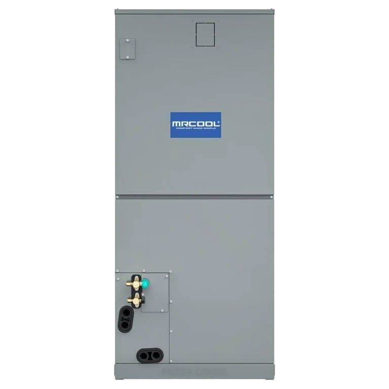 MRCOOL 36K BTU HyperHeat Central Ducted Air Handler and Heat Pump Condenser - 16 SEER2, CENTRAL-36-HP-230A00 -