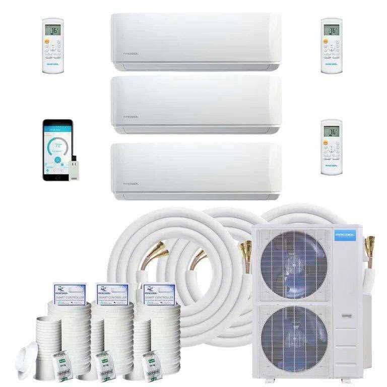 Heat Pumps Ductless Ac Service Near Me ROVSUN Zone 28000 BTU Mini