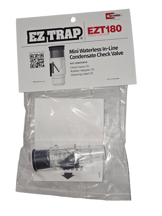 Rectorseal EZT180 Mini Waterless in-Line Condensate Trap, EZT-180