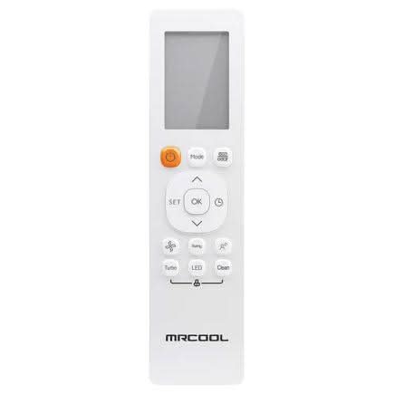 Replacement Remote Control for EZPRO Series MRCOOL Mini Split Systems - Part #17317000A63330 -