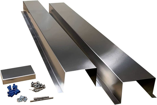 Residential Series - Stainless Steel Metal HVAC Line Set Covers - Premium Quality -