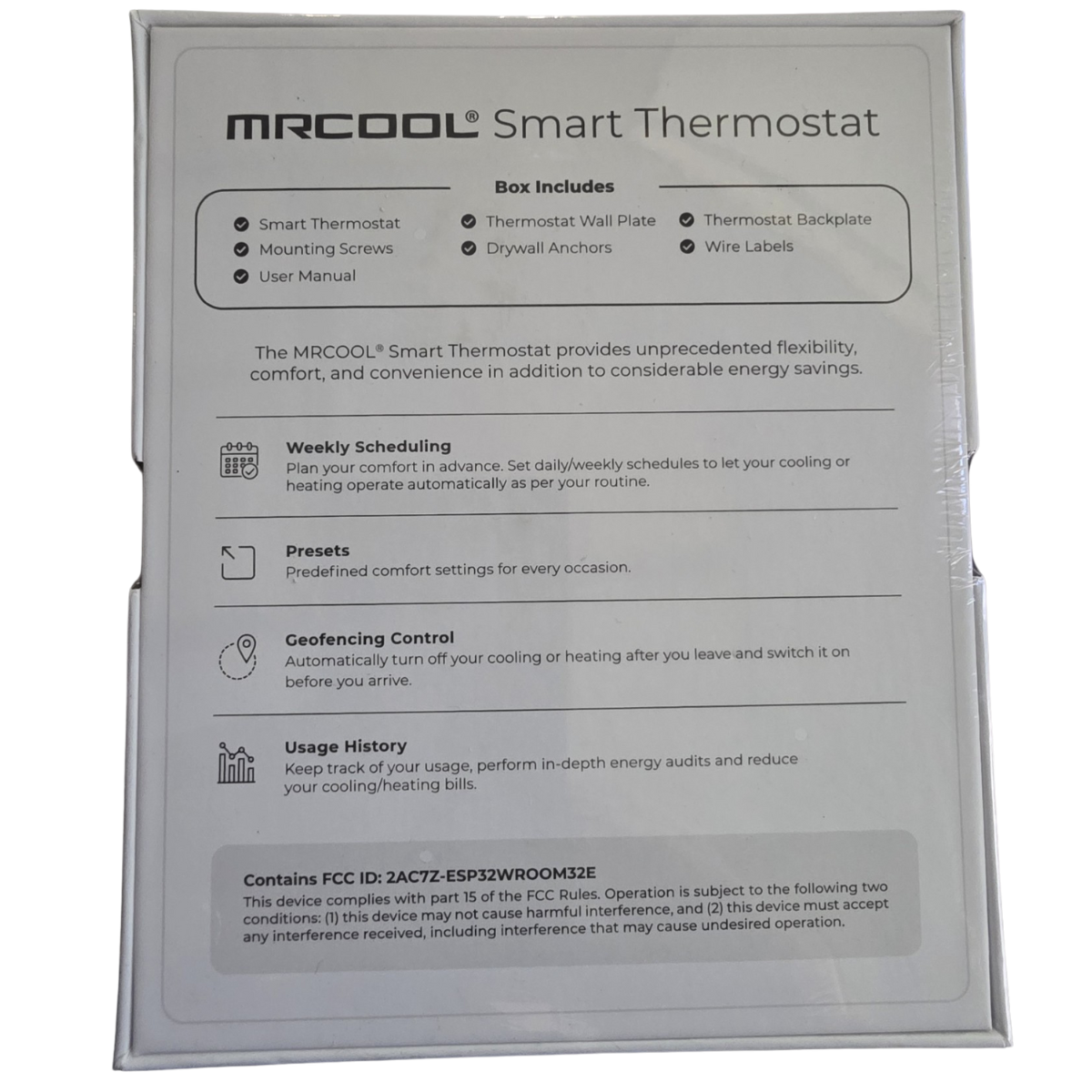 MRCOOL Smart Thermostat MST06 – 24V WiFi Programmable Thermostat for Heat Pumps & Furnaces