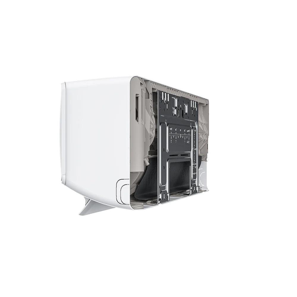 MRCOOL 36K BTU 4-Zone Condenser Side Angle