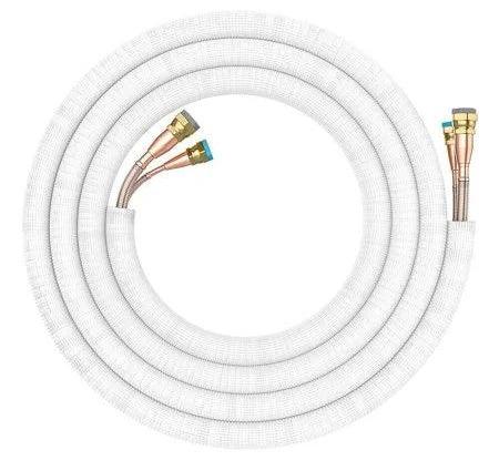 Copper pre-charged refrigerant line set for MRCOOL 5th Gen DIY mini split units