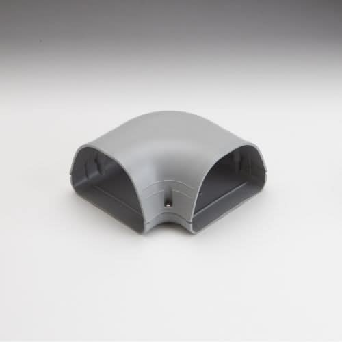 RectorSeal Fortress 4.5 inch gray 90 degree flat elbow LD122 for mini split lineset cover system
