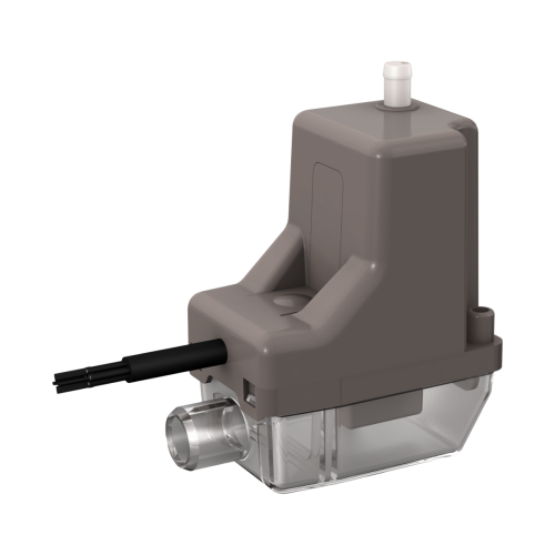 RectorSeal Ghost Elbow 83869 mini split condensate pump with integrated reservoir and overflow protection