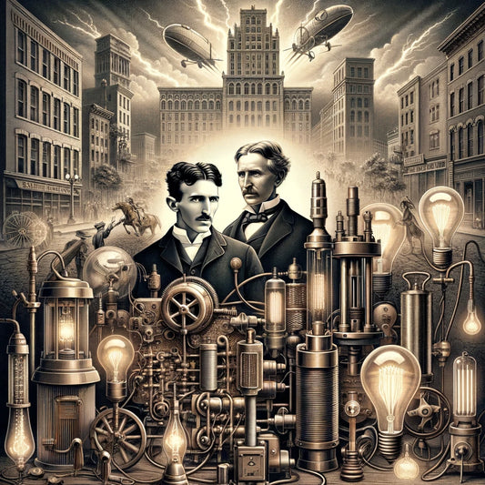 Dive into the electrifying War of Currents between Thomas Edison and Nikola Tesla.