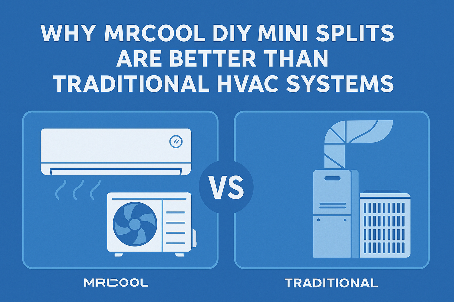 Why MRCOOL DIY Mini Splits Beat Traditional HVAC – MRCOOL DIY Direct