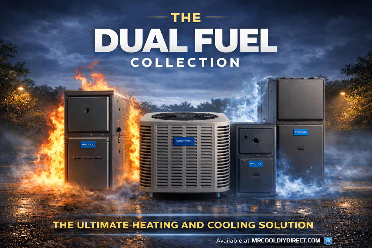 MRCOOL Dual Fuel Heat Pump & Gas Furnace Systems | Hybrid HVAC Bundles ...