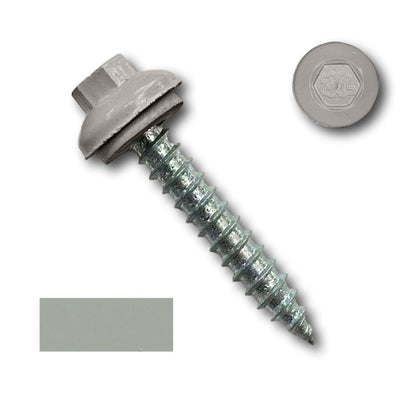 #14 x 1.5" ZXL Dome Cap Metal Roofing Screw (Metal-to-Wood), High-Quality - 250 Pack - 