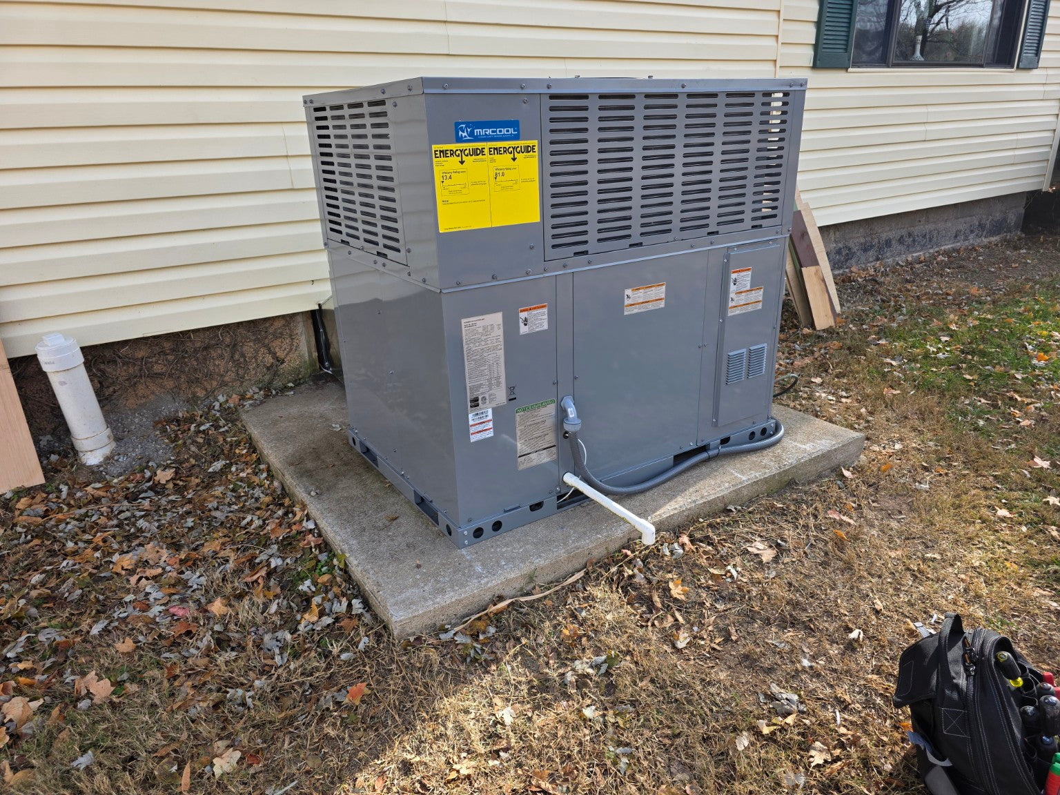 Whole Home HVAC Replacement customer project