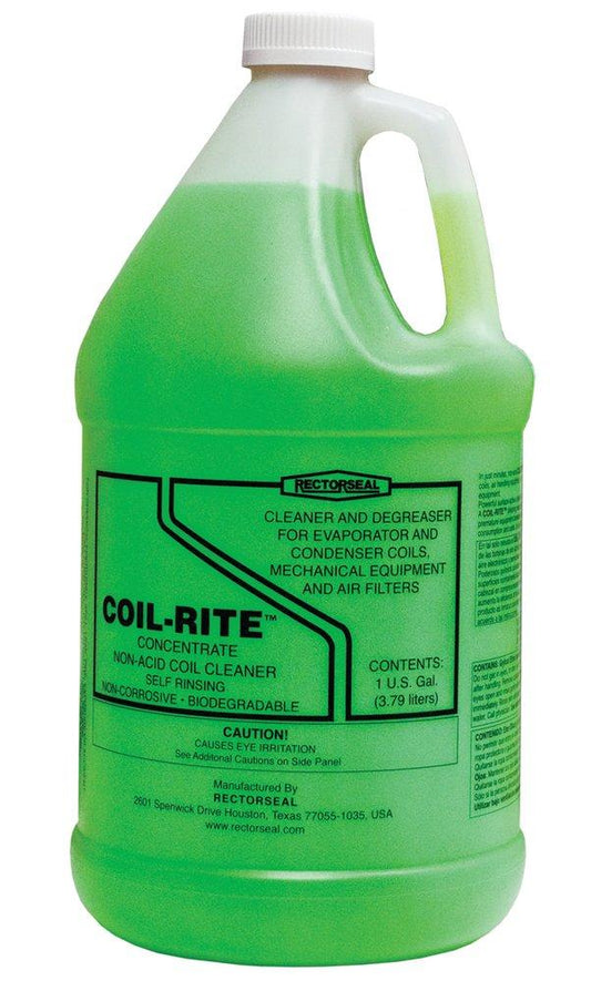 RectorSeal Coil-Rite Evaporator Coil Cleaner – 1 Gallon (82612) | Self-Rinsing, Non-Acid Formula