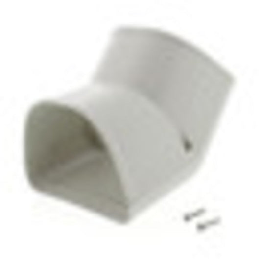 Rectorseal 84120 Lineset Cover 4.5 45 Degree Inside Vertical Elbow Fortress Ivory 122