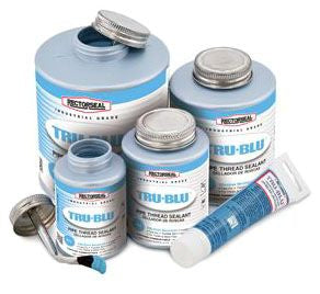 RectorSeal 31551 Tru-Blu Pipe Thread Sealant, 8 oz Can, Lead-Free