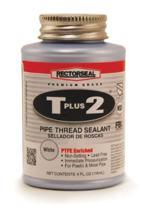 Rectorseal 23633 T Plus 2, 1/4 pt. Cans 12 pk