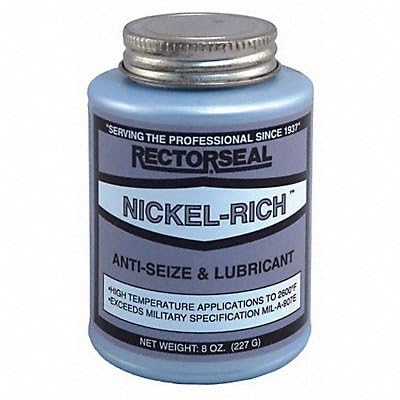 Rectorseal 73851 Nickel-Rich Anti-Seize Lubricant 8 oz.