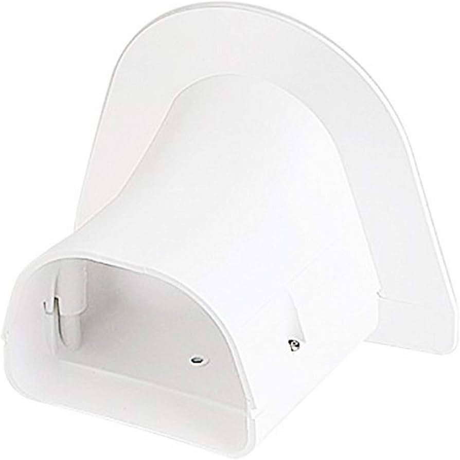 Fortress 4.5" Soffit Inlet – White (84114) | Lineset Cover Intake | MRCOOL Compatible