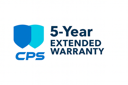 CPS Extended Warranty badge for MRCOOL HVAC systems