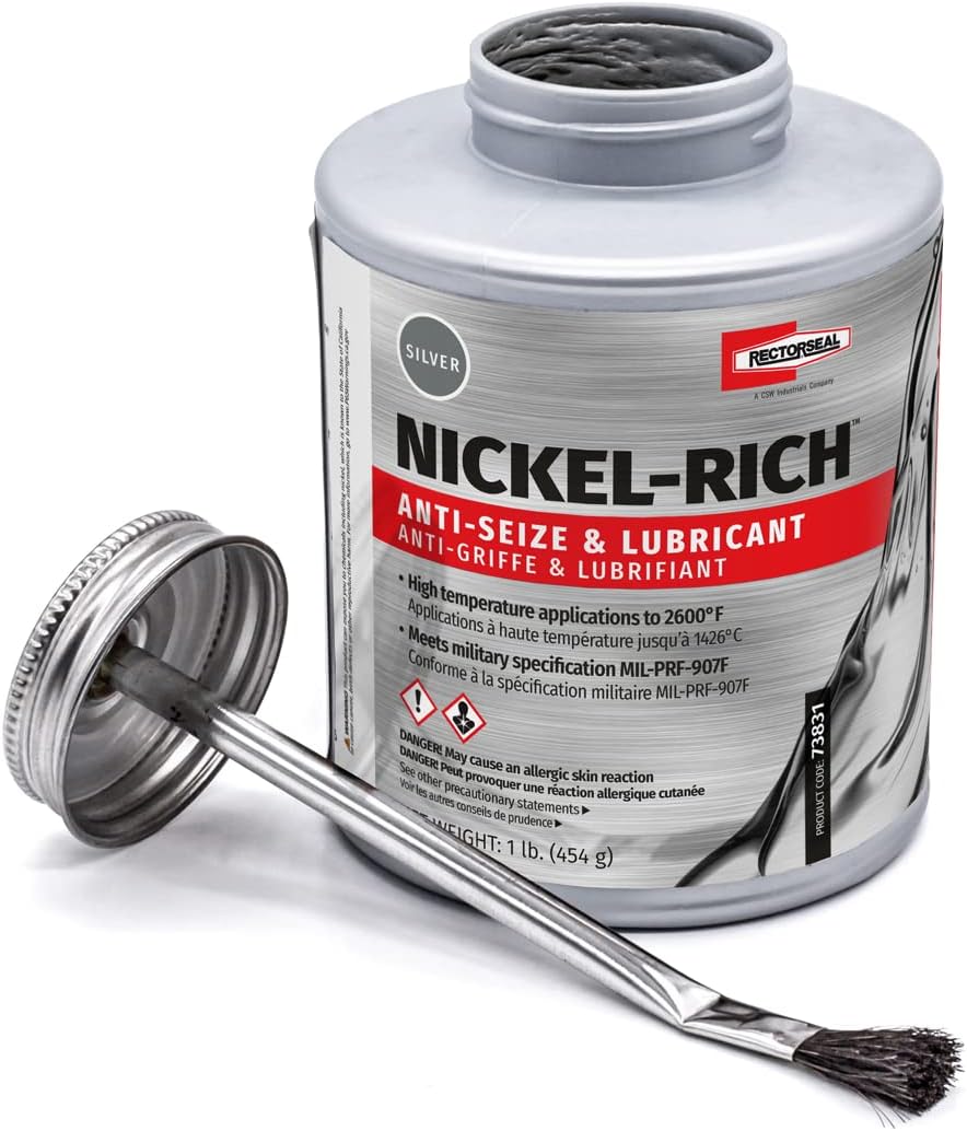 Rectorseal 73831 Nickel-Rich Anti-Seize Lubricant 1 Pound Pack Replacement 73831