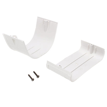 Fortress 4.5" Coupler – LJ122W (White) | Lineset Cover Connector | MRCOOL Compatible