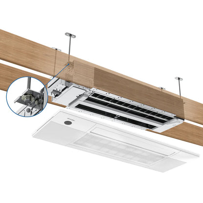 MRCOOL DIY 4th Gen 5-Zone 48,000 BTU 21 SEER (9K + 9K + 9K + 9K + 9K) Ductless Mini Split AC and Heat Pump with Ceiling Cassettes - 230V