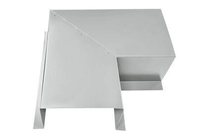 Commercial Series - 24 Gauge Line Set Cover Side Turning Elbows - Premium Quality - 