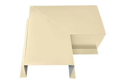Commercial Series - 24 Gauge Line Set Cover Side Turning Elbows - Premium Quality - 