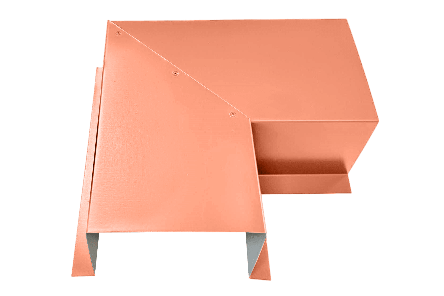Commercial Series - 24 Gauge Line Set Cover Side Turning Elbows - Premium Quality - 