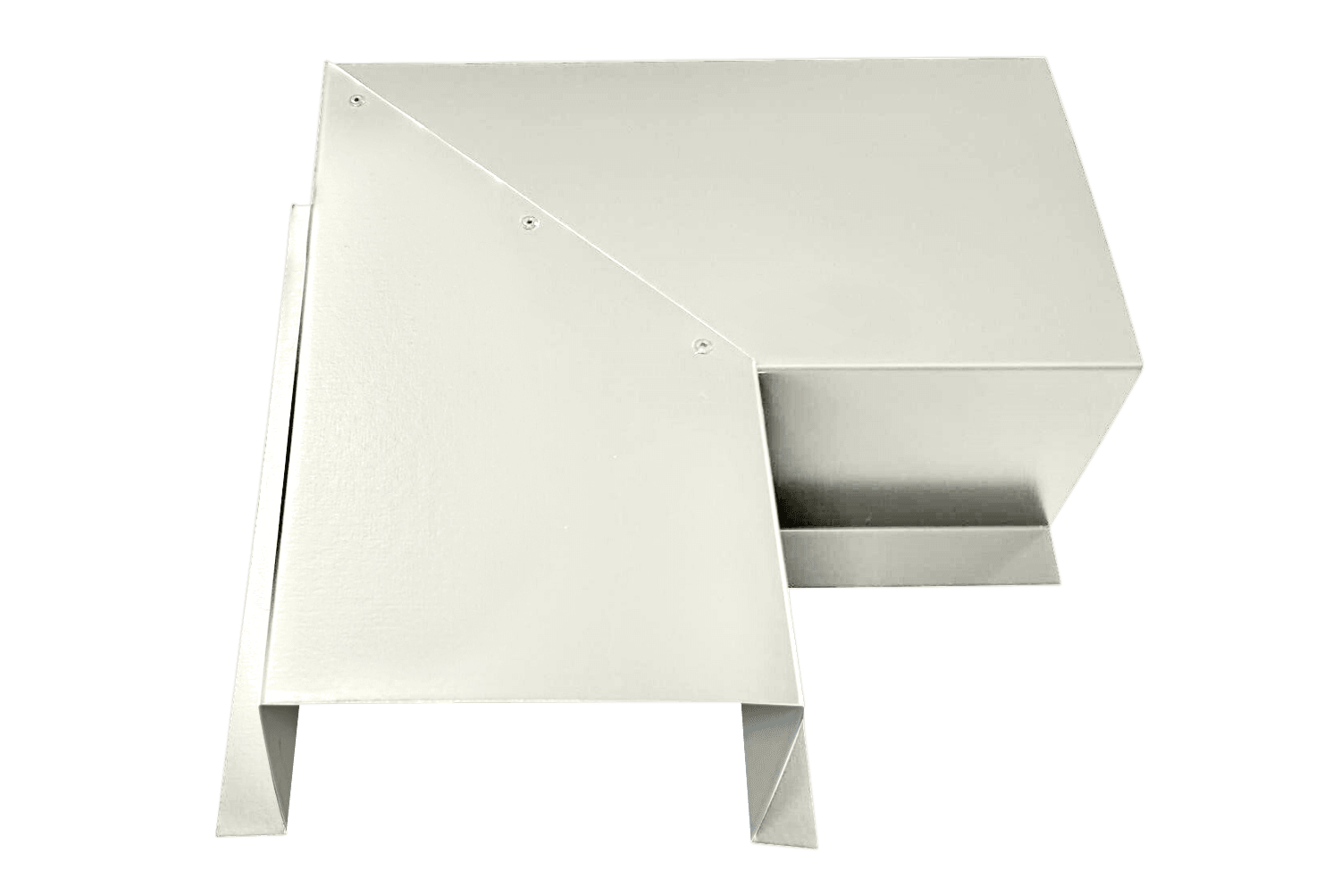 Commercial Series - 24 Gauge Line Set Cover Side Turning Elbows - Premium Quality - 