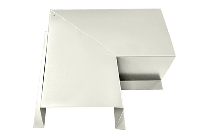 Commercial Series - 24 Gauge Line Set Cover Side Turning Elbows - Premium Quality - 