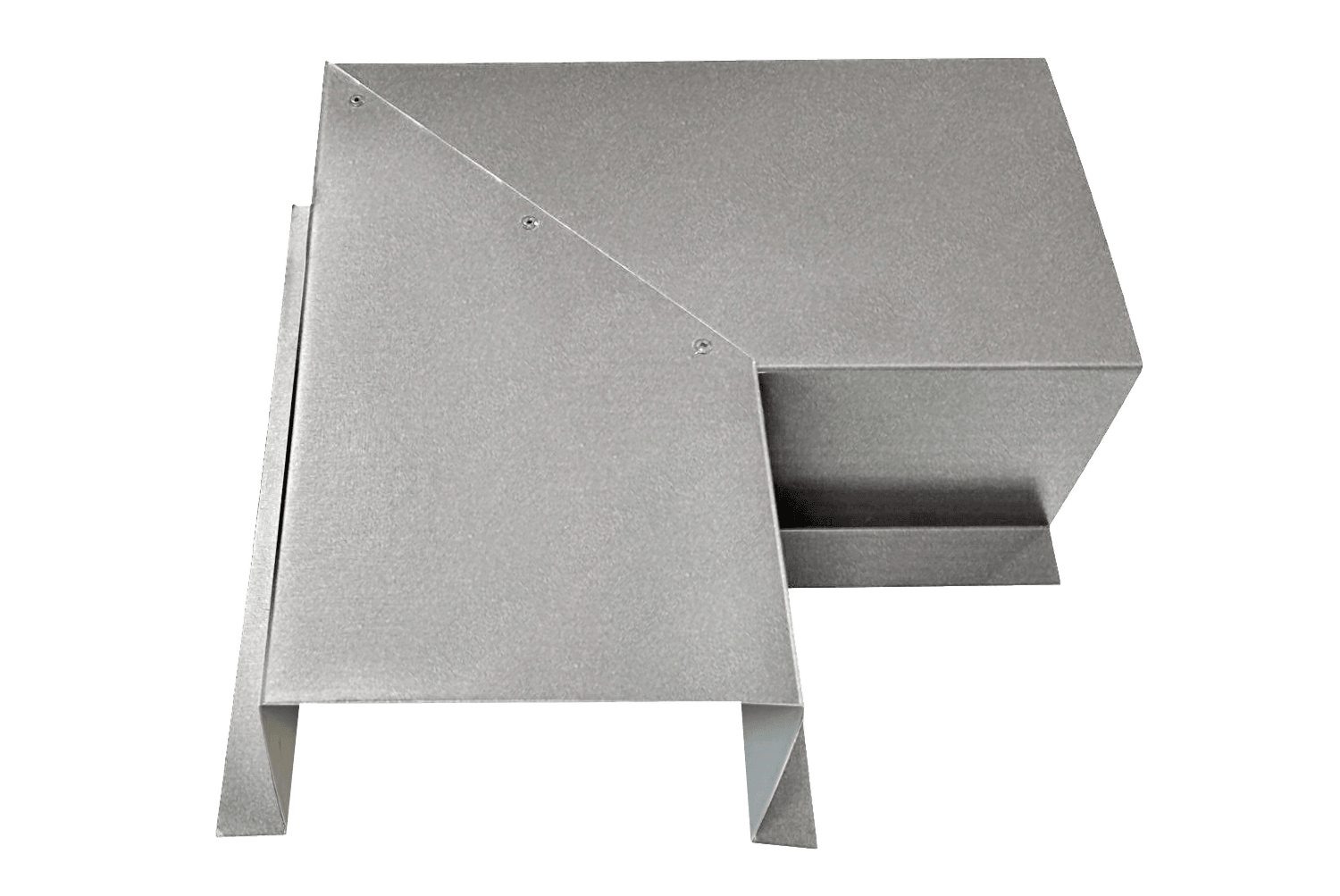 Commercial Series - 24 Gauge Line Set Cover Side Turning Elbows - Premium Quality - 