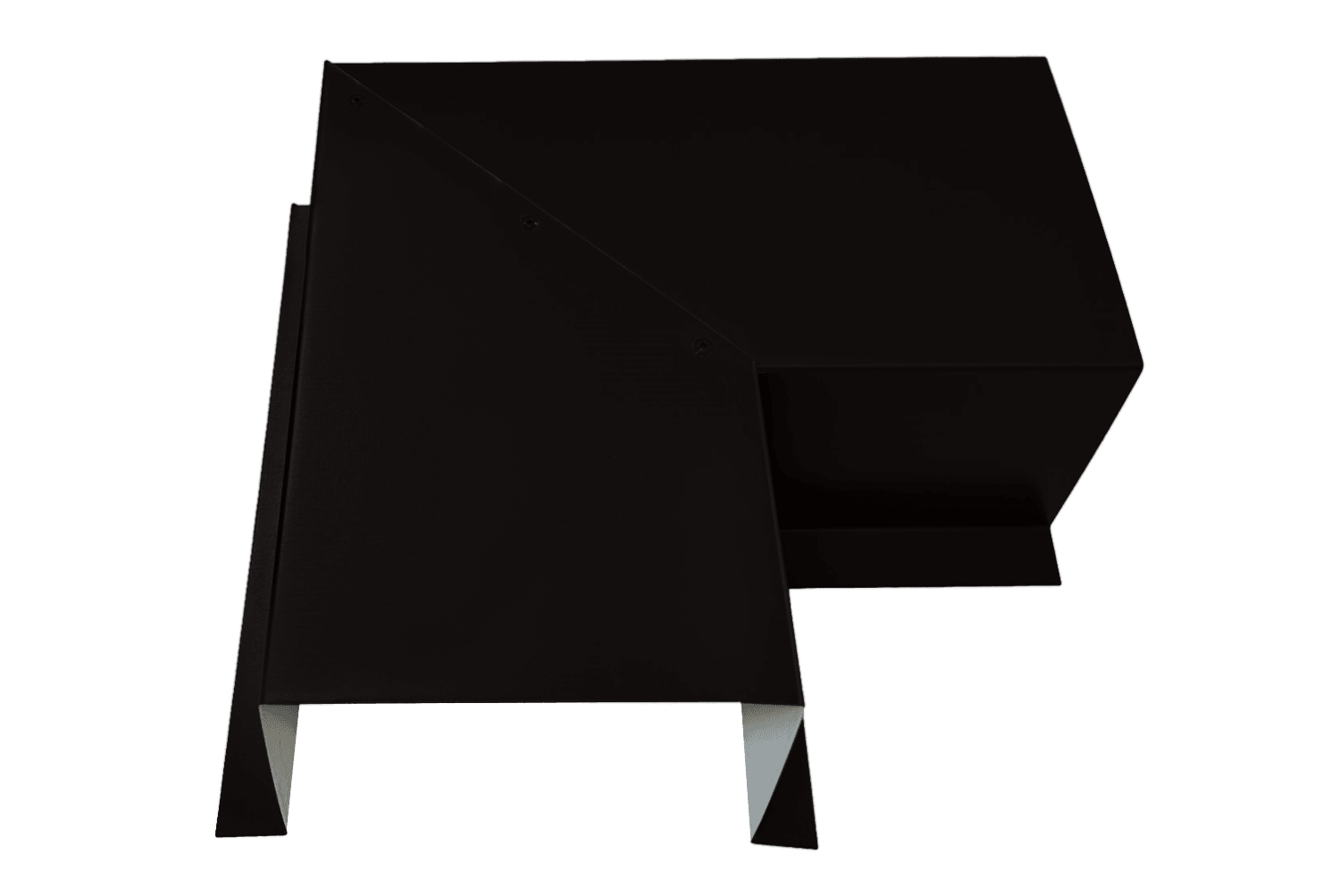 Commercial Series - 24 Gauge Line Set Cover Side Turning Elbows - Premium Quality - 