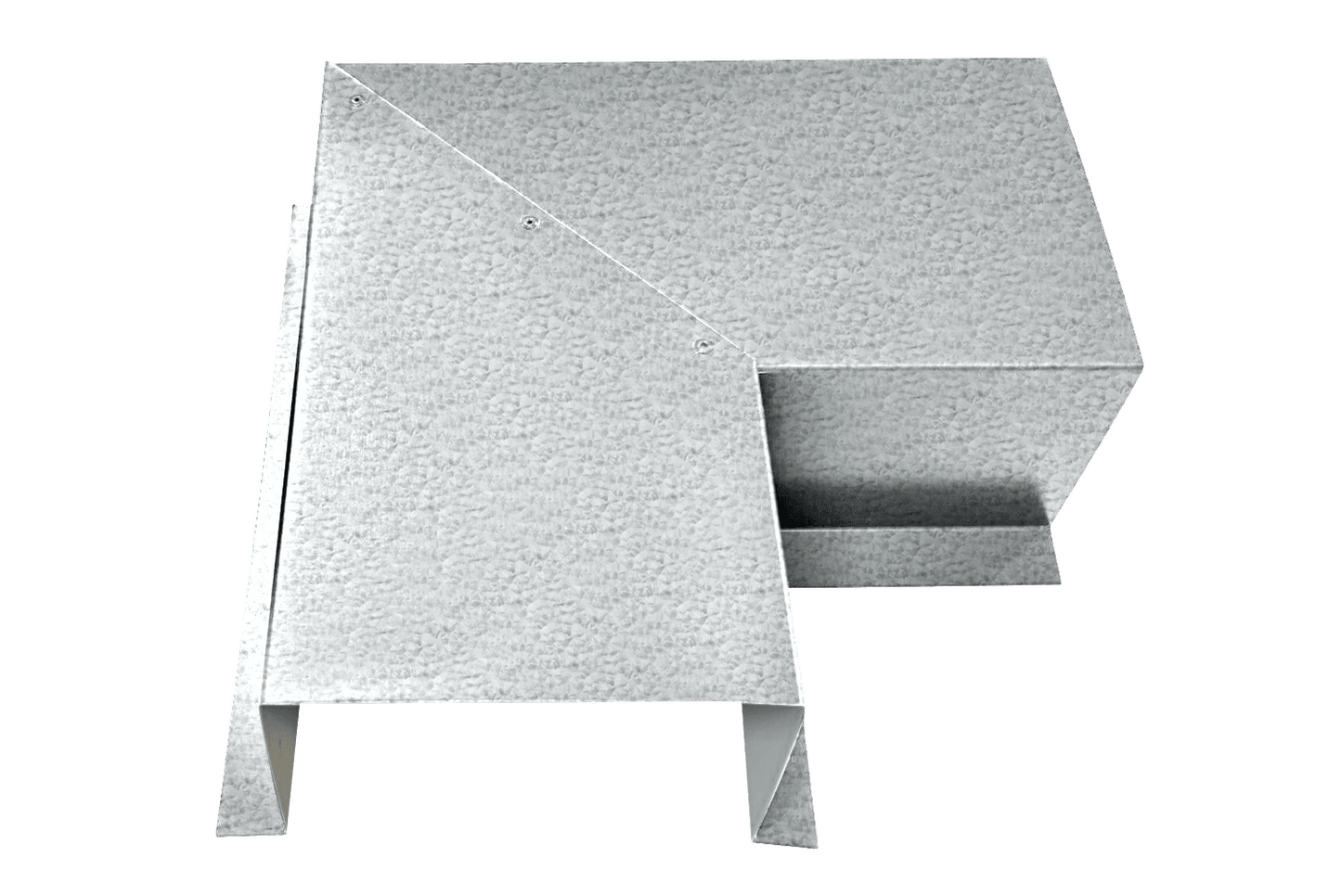 Commercial Series - 24 Gauge Line Set Cover Side Turning Elbows - Premium Quality - 
