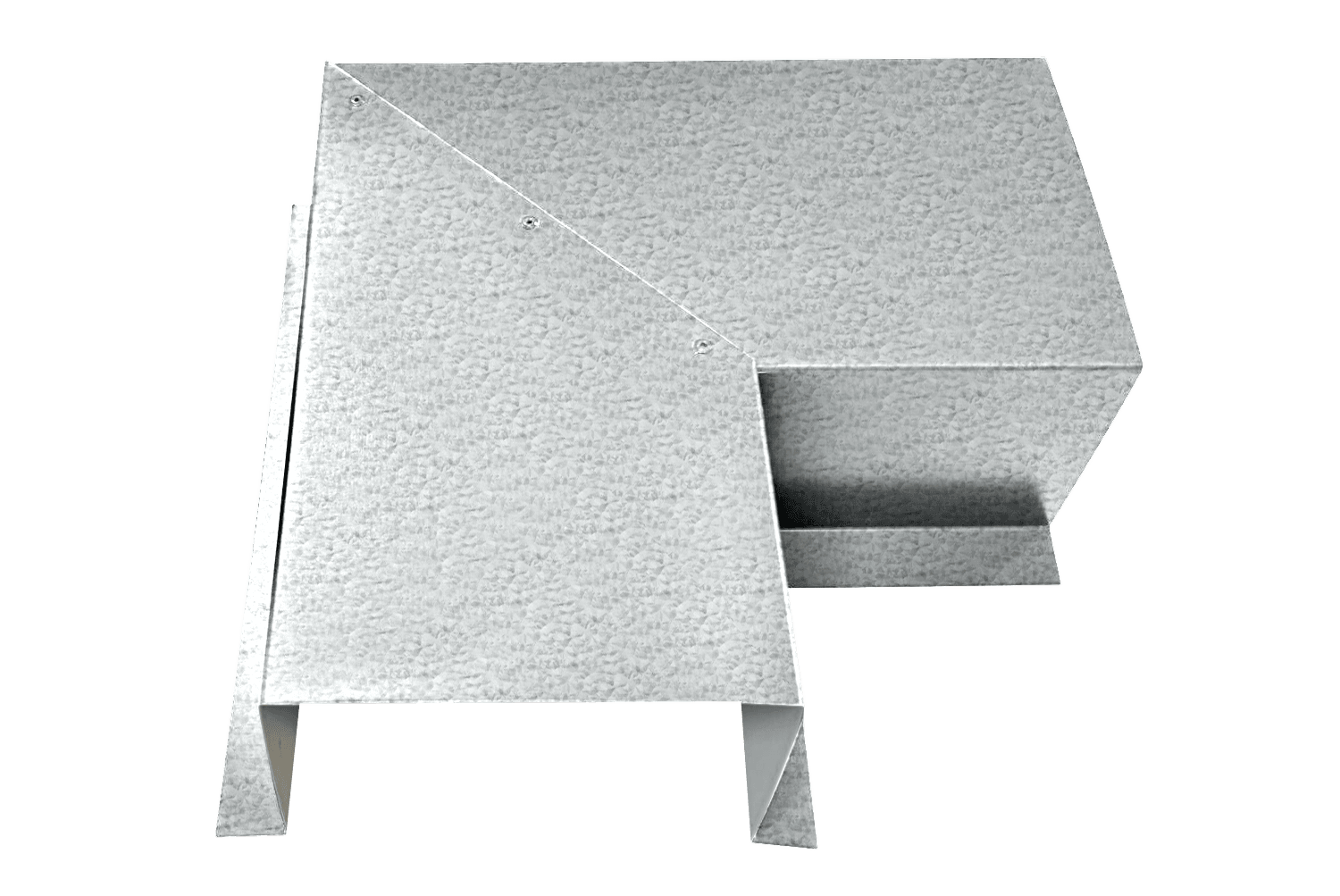 Commercial Series - 24 Gauge Line Set Cover Side Turning Elbows - Premium Quality - 