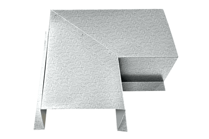Commercial Series - 24 Gauge Line Set Cover Side Turning Elbows - Premium Quality - 