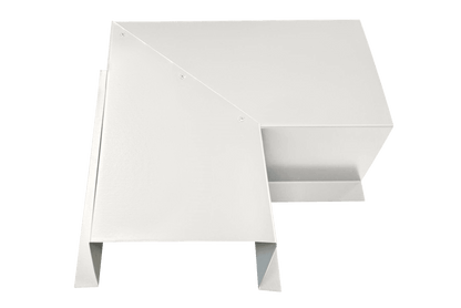 Commercial Series - 24 Gauge Line Set Cover Side Turning Elbows - Premium Quality - 