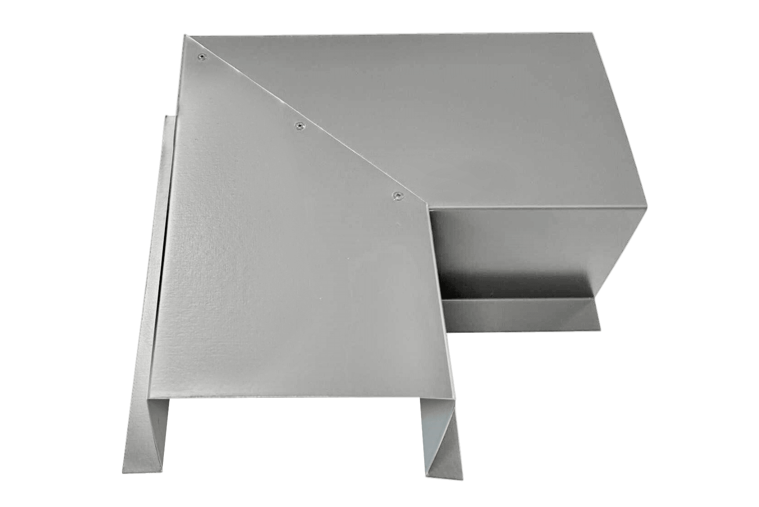 Commercial Series - 24 Gauge Line Set Cover Side Turning Elbows - Premium Quality - 