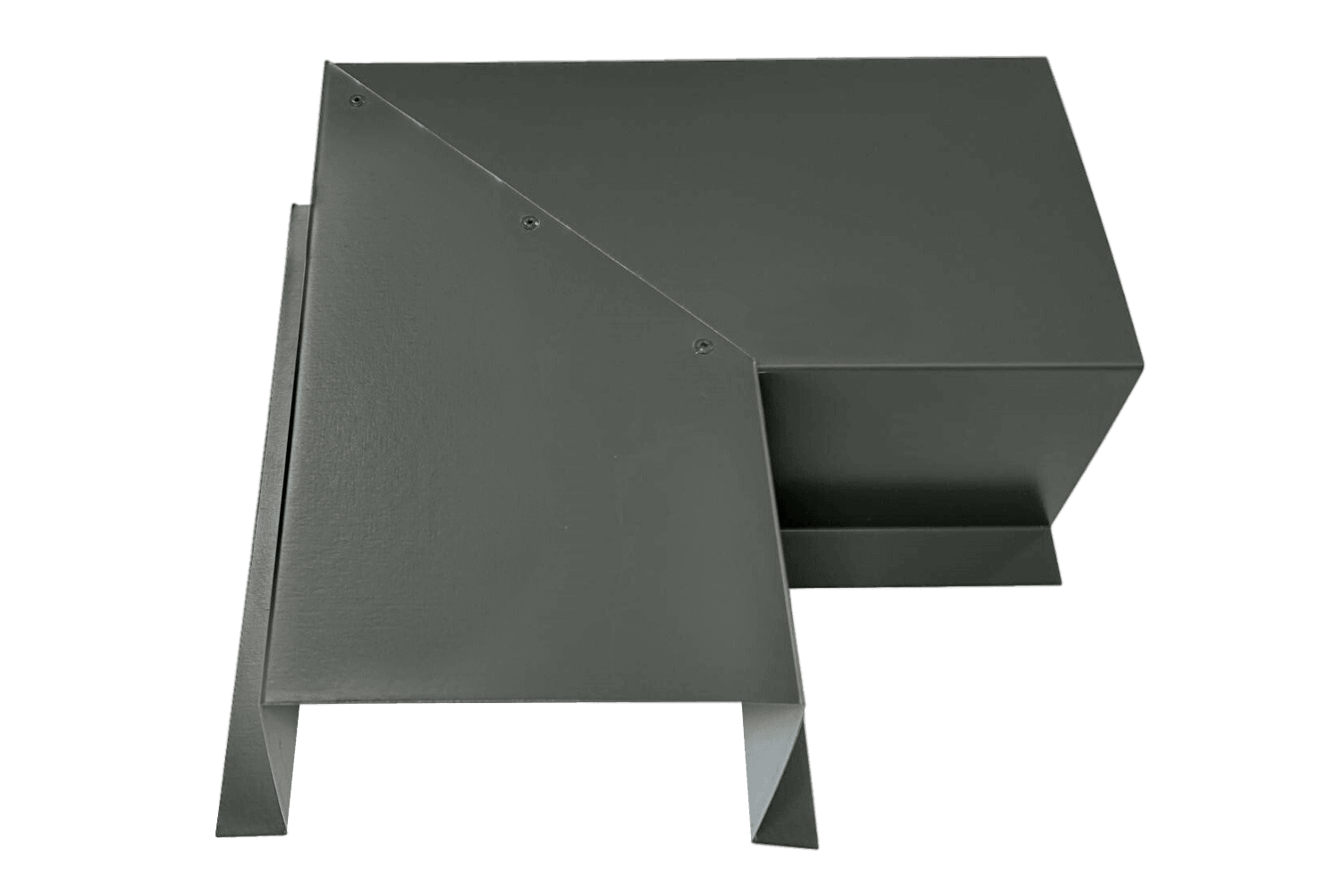 Commercial Series - 24 Gauge Line Set Cover Side Turning Elbows - Premium Quality - 