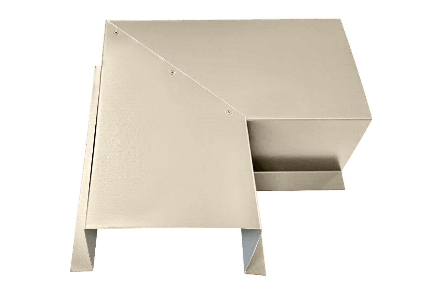 Commercial Series - 24 Gauge Line Set Cover Side Turning Elbows - Premium Quality - 