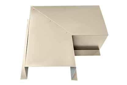 Commercial Series - 24 Gauge Line Set Cover Side Turning Elbows - Premium Quality - 