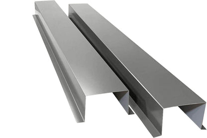 Commercial Series - 24 Gauge Painted Metal HVAC Line Set Covers - Heavy Duty, Multiple Sizes & Colors - 